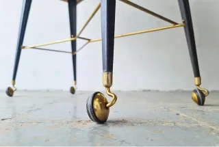 Mueble auxiliar francés Mid-Century.