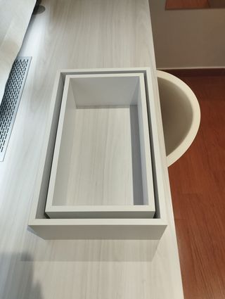 Estanterías flotantes blancas