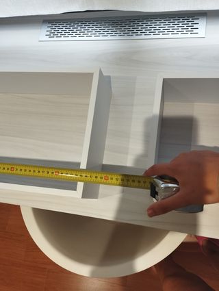 Estanterías flotantes blancas