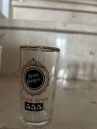 Lote 8 Vasos Chupito Marcas Tabaco y Coches