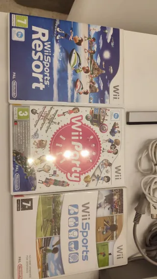 Nintendo Wii + 42 juegos + wii speak