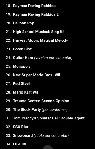 Nintendo Wii + 42 juegos + wii speak