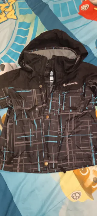 Rompe Viento Niño Columbia Negro