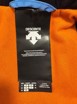 Chaqueta Descente Hombre Azul
