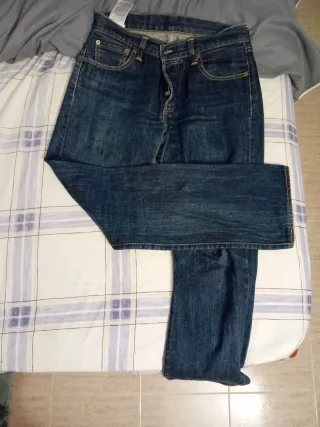 Jeans Levi's Mujer Azul