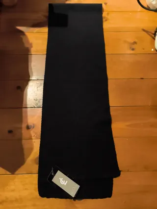 Bufanda negra pizarra