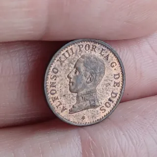 1 céntimo 1912 *2 PCV - Alfonso XIII - Cobre