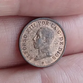 1 céntimo 1912 *2 PCV - Alfonso XIII - Cobre