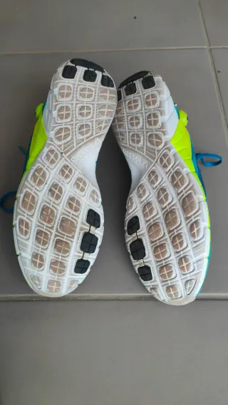 Zapatillas Reebok Pump Azul y Verde