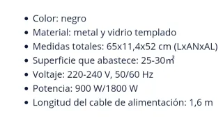 Chimenea decorativa de pared