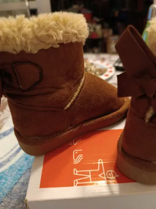 Botas bebe pelo talla 20