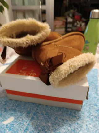 Botas bebe pelo talla 20