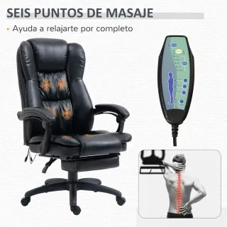 Silla de Masaje Reclinable Ajustable
