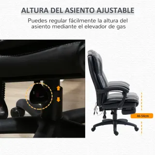 Silla de Masaje Reclinable Ajustable