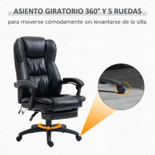Silla de Masaje Reclinable Ajustable