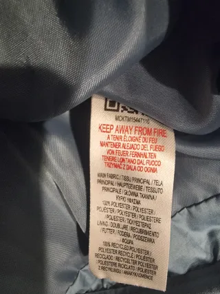 Chaqueta McKenzie Hombre Azul y Blanco