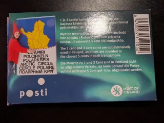 Finlandia Set Regalo Navidad Euro Cents