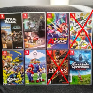 Lote 6 Juegos Nintendo Switch