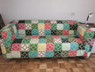 Sofá patchwork multicolor