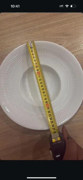 6 Pratos Fundos Vista Alegre Utopia