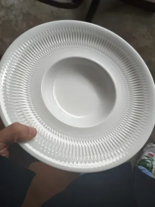 6 Pratos Fundos Vista Alegre Utopia