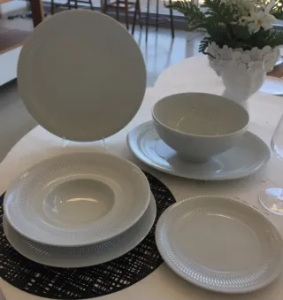 6 Pratos Fundos Vista Alegre Utopia