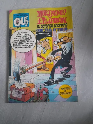 Comic mortadelos y filemon 1 edición 1980 varios
