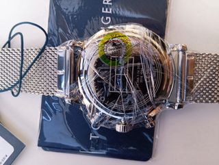 Relógio Tommy Hilfiger Verde Prata