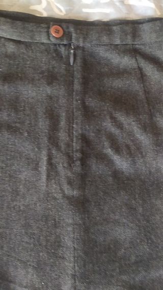 Falda Zara Negra Talla 34 XS