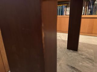 Mesa de salón extensible de madera