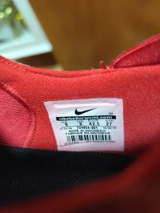 Zapatillas Nike Zoom Oneshot Roja