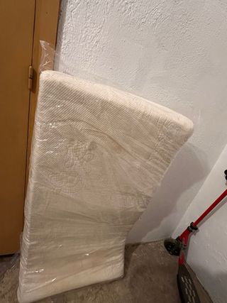 Cama Plegable Desmontada con Colchón