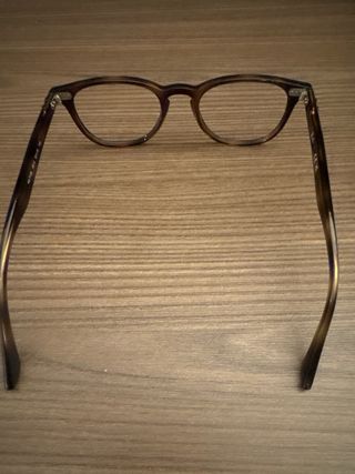 Monturas Gafas Ray-Ban Marrón Carey y Azul.