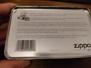 Zippo Car Limited Edition 1998
