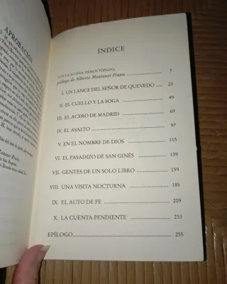 Libro: Limpieza de Sangre (Capitán Alatriste)