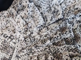 Falda mini Massimo Dutti estampado animal