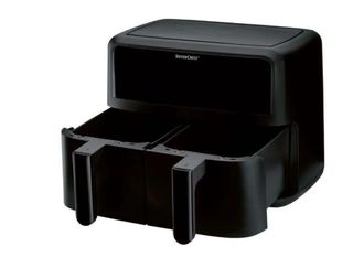 Freidora Doble SilverCrest Negra