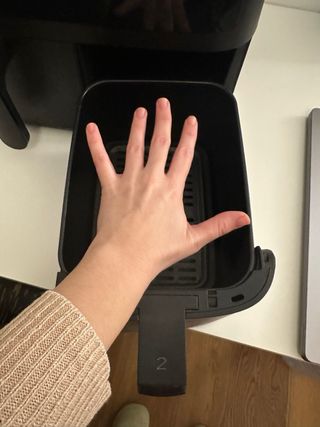 Freidora Doble SilverCrest Negra