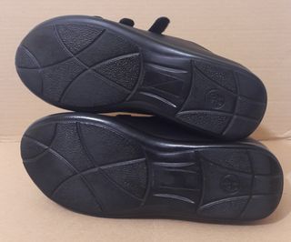 Sapatos Plumex Conforto Velcro Preto