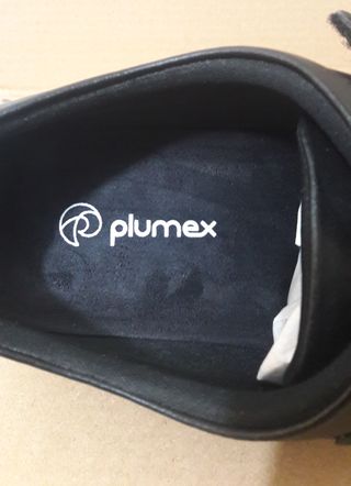 Sapatos Plumex Conforto Velcro Preto
