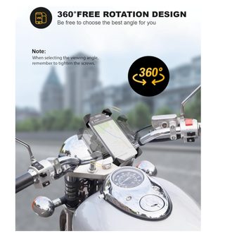 Supporto Telefono Moto Bici Regolabile