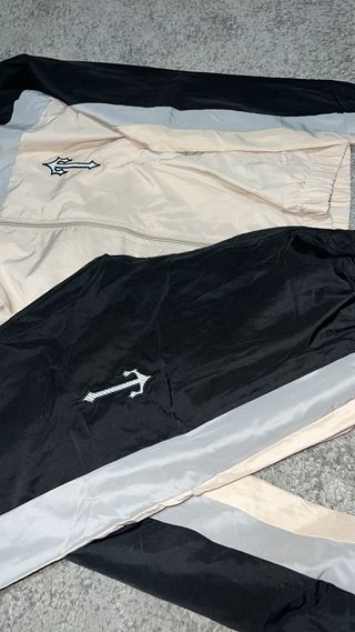 Chándal Beige y Negro