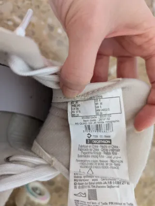 Patines Quads Blancos Brillo Vintage Oxelo T.38