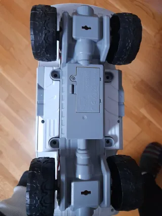 Coche Policía Juguete Blanco