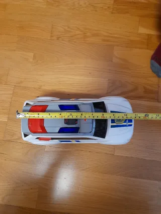 Coche Policía Juguete Blanco