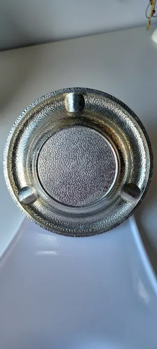 Cenicero Sancho Panza Antiguo Plateado