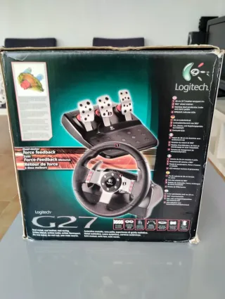 Volante Logitech G27 play station  y pc