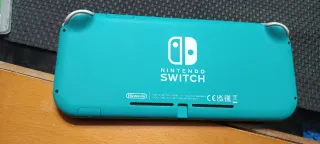 Nintendo Switch Lite Azul/Verde + Juego+funda