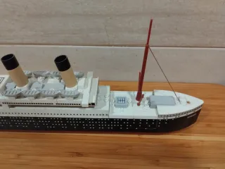 Maqueta Titanic Tente Borrás