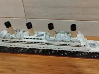 Maqueta Titanic Tente Borrás